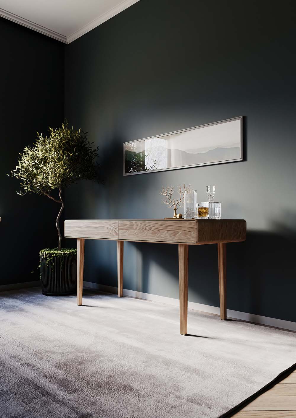 Imola Desk Small Drawer