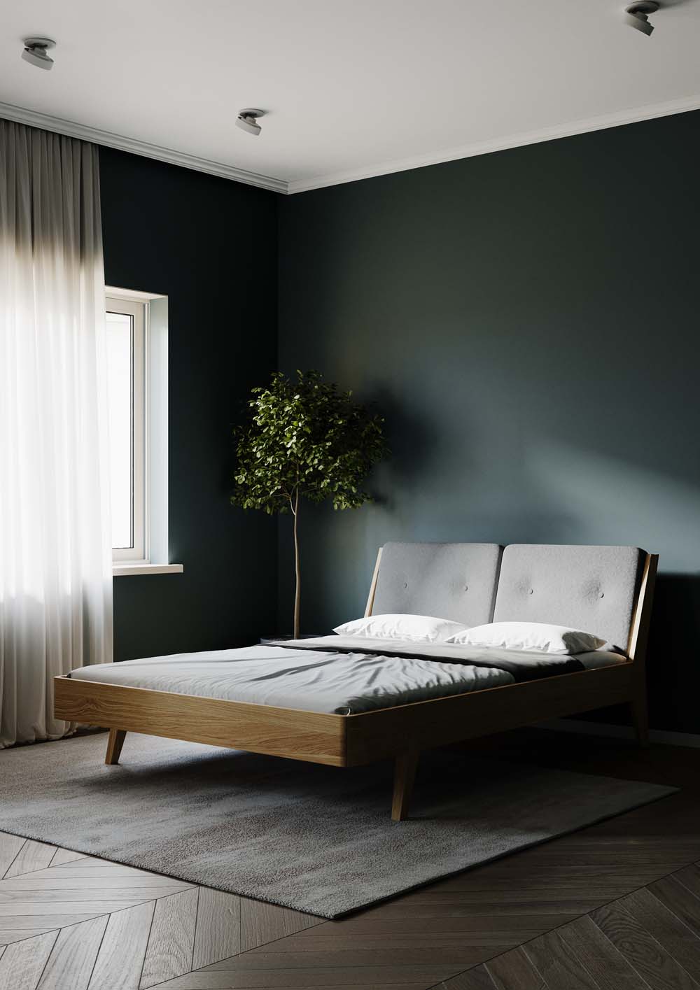 Valhalla Bed Static Headrest
